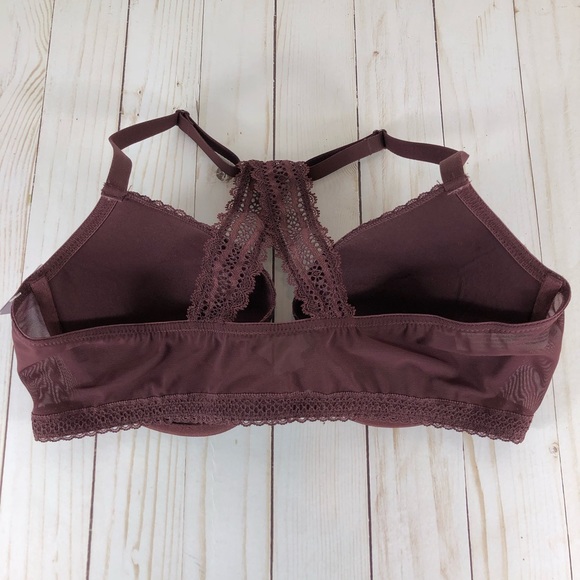 Demi Coverage Lightly Lined Racerback Bra Size 38B - Picture 2 of 6